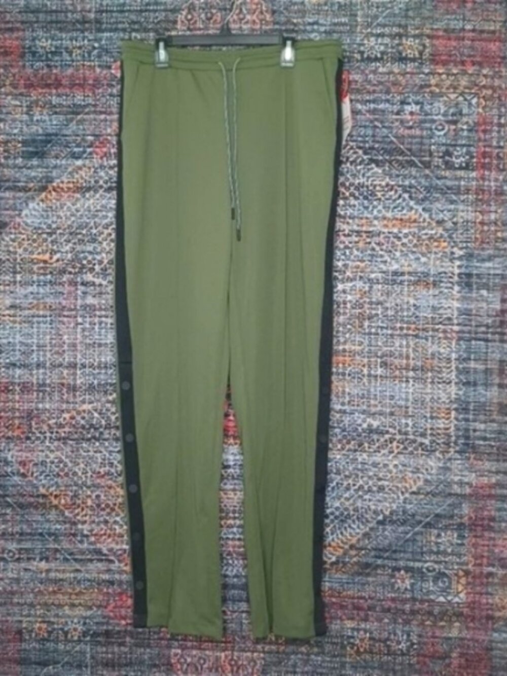 Hunter for Target womens olive black warmup track pants Mx30 NWT